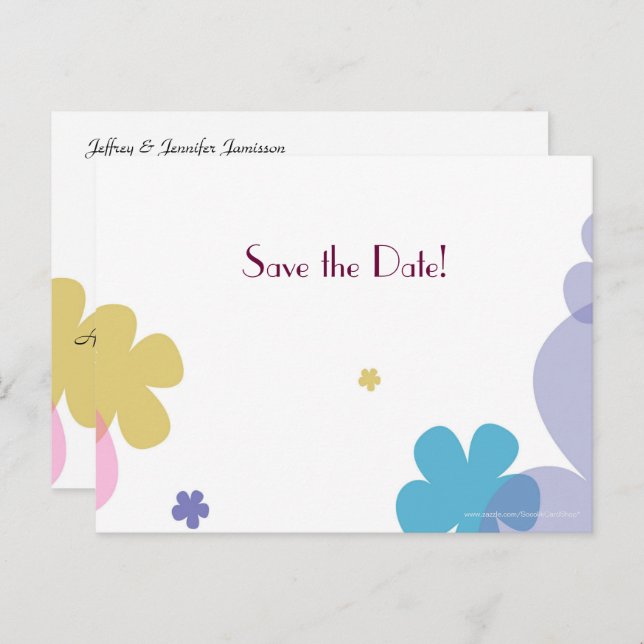 Tarjeta Postal de Aniversario de 25 Años Fiesta Sa (Anverso / Reverso)