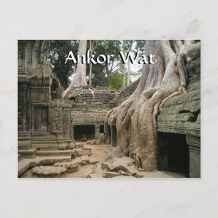 Tarjeta postal de Ankor Wat Camboya