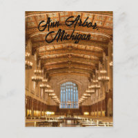 Tarjeta postal de Ann Arbor, Michigan