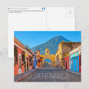 Tarjeta Postal de Antigua, Guatemala