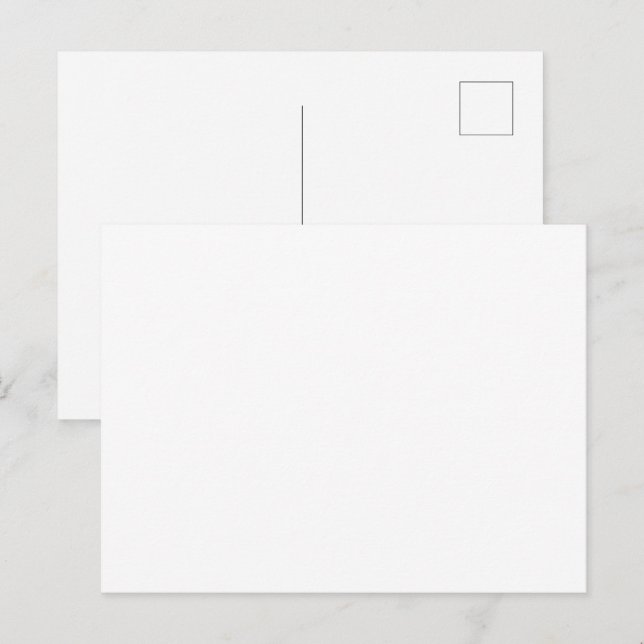 Tarjeta Postal de Anuncio (Anverso / Reverso)
