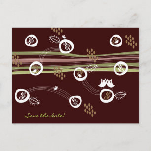 Tarjeta Postal de Anuncio Anticipado de la Familia