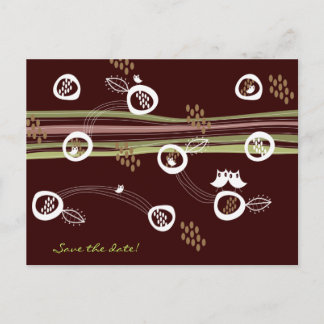 Tarjeta Postal de Anuncio Anticipado de la Familia