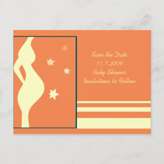 Tarjeta Postal de Anuncio de Baby Shower