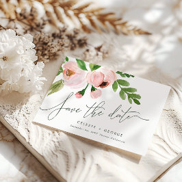 TARJETA POSTAL DE ANUNCIO DE BODA AL AGUA CELEBRAR