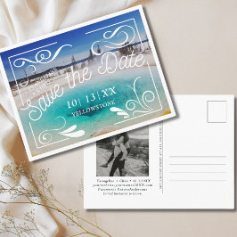 Tarjeta Postal de Anuncio de Boda en Yellowstone
