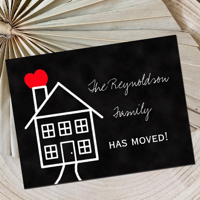 Tarjeta Postal de Anuncio de Cambio de Dirección (Subido por el creador)