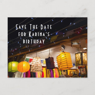 Tarjeta Postal de Anuncio de Cumpleaños Save The D
