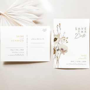 Tarjeta Postal de Anuncio de Fecha de Salvación de