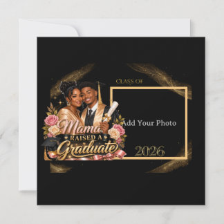 Tarjeta Postal de Anuncio de Graduación de Foto de