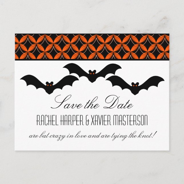 Tarjeta Postal de Anuncio de Halloween de Uptown G (Anverso)