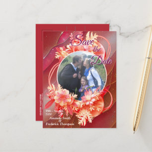 Tarjeta postal de anuncio de Magenta Viva