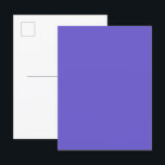 Tarjeta postal de anuncio personalizado azul pizar<br><div class="desc">Anuncia con estilo con esta llamativa postal de color azul pizarra — un lienzo totalmente personalizable diseñado para causar impacto. Ya sea que estés difundiendo la noticia sobre un evento corporativo, boda, función escolar, celebración de vacaciones o promoción especial, esta tarjeta proporciona una base premium que se adapta a cada...</div>