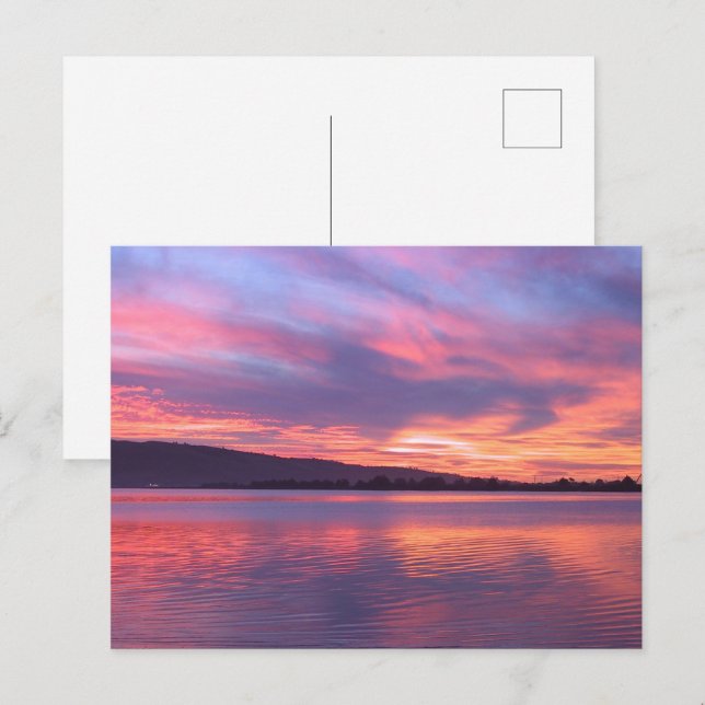 Tarjeta Postal de Apartamento con Vista al Mar Mod (Anverso / Reverso)