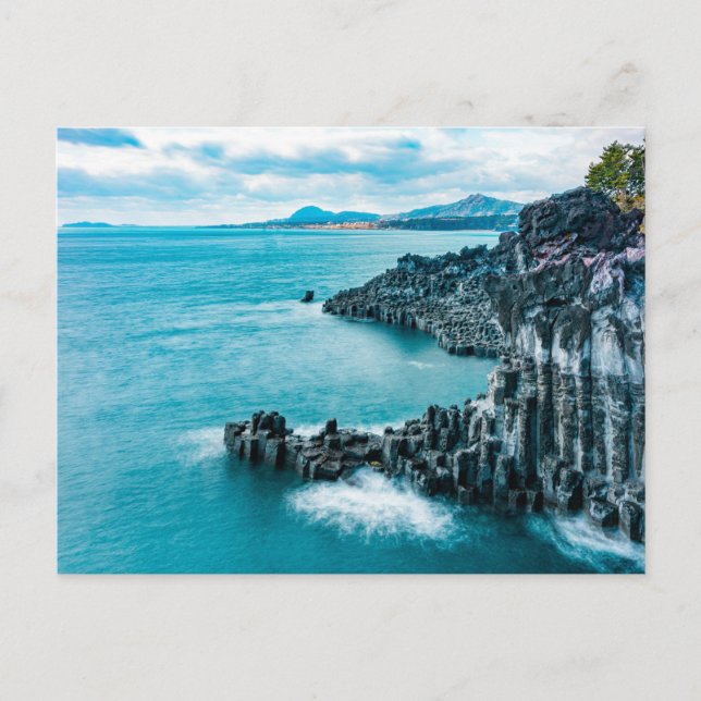 Tarjeta Postal de Apartamento con Vista al Mar Mod (Anverso)