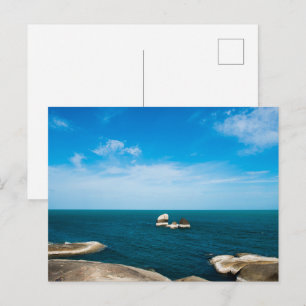 Tarjeta Postal de Apartamento con Vista al Mar Mod