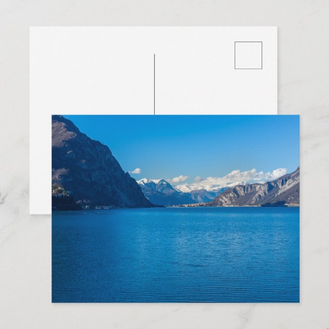 Tarjeta postal de apartamento con vista al mar mod (Anverso / Reverso)