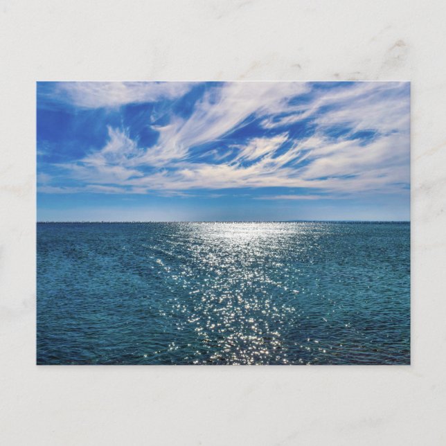 Tarjeta Postal de Apartamento con Vista al Mar Mod (Anverso)
