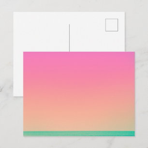 Tarjeta postal de apartamento con vista al mar mod