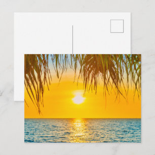 Tarjeta Postal de Apartamento con Vista al Mar Mod