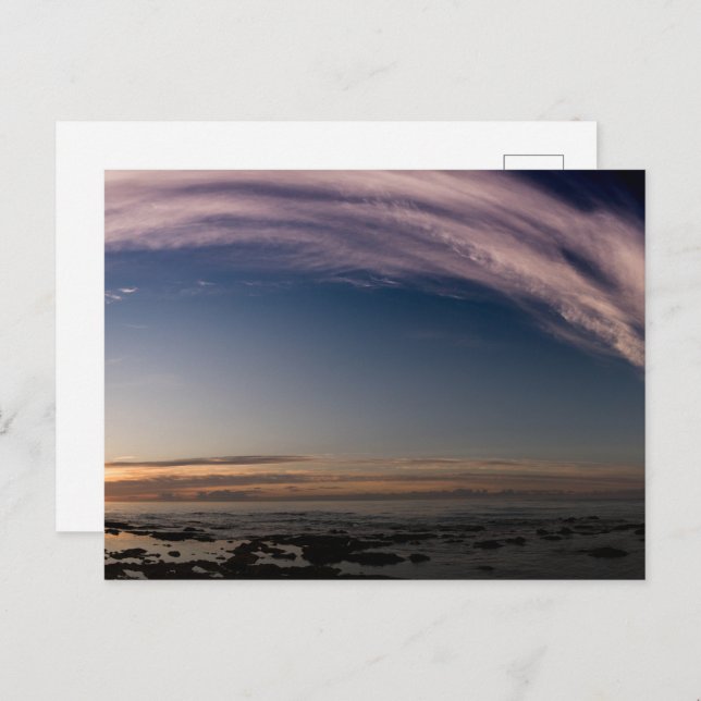 Tarjeta postal de apartamento con vista al mar mod (Anverso / Reverso)