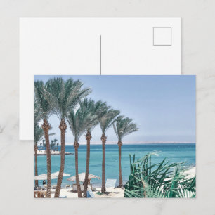 Tarjeta Postal de Apartamento con Vista al Mar Mod