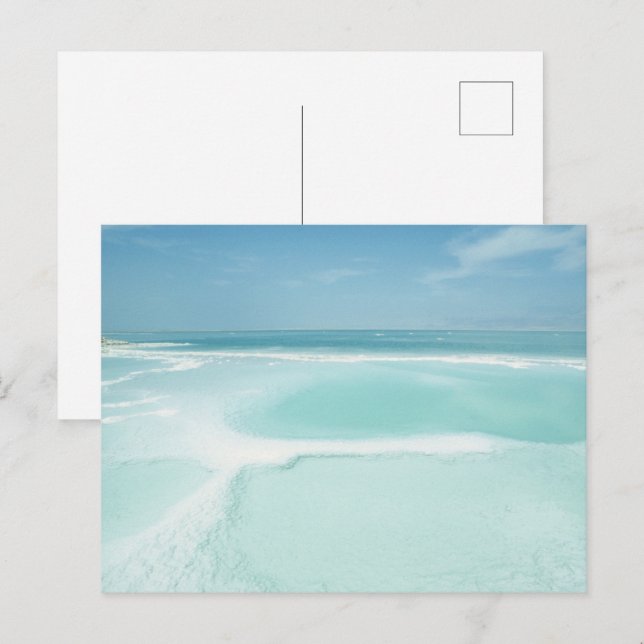 Tarjeta Postal de Apartamento con Vista al Mar Mod (Anverso / Reverso)