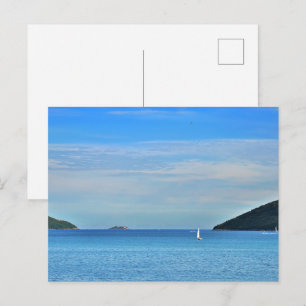 Tarjeta postal de apartamento con vista al mar mod
