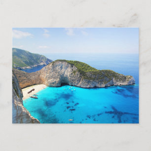 Tarjeta postal de apartamento con vista al mar mod
