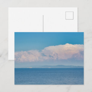 Tarjeta postal de apartamento con vista al mar mod