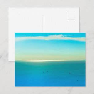 Tarjeta postal de apartamento con vista al mar mod