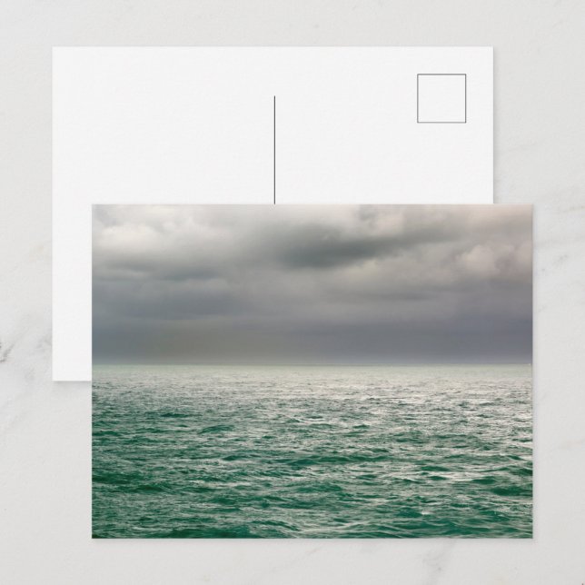 Tarjeta postal de apartamento con vista al mar mod (Anverso / Reverso)