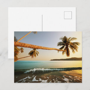 Tarjeta postal de apartamento con vista al mar mod