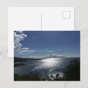 Tarjeta postal de apartamento con vista al mar mod