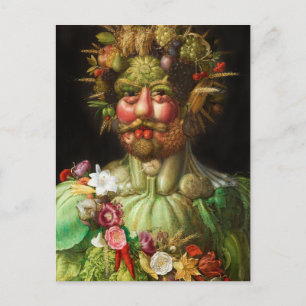Tarjeta postal de Arcimboldo Rodolfo II