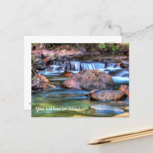 Tarjeta postal de Argyll burn (Anverso/Reverso In Situ)