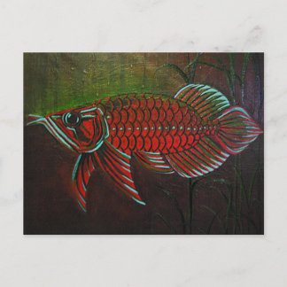 Tarjeta postal de Arowana