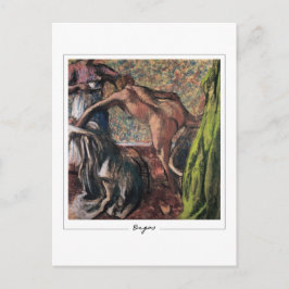 Tarjeta postal de arte de Edgar Degas #14-2