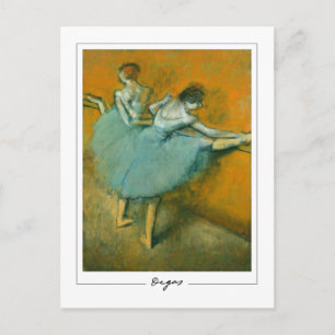 Tarjeta postal de arte de Edgar Degas #4-2