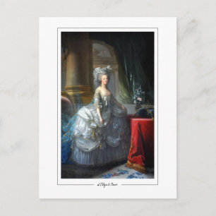 Tarjeta postal de arte de Élisabeth Vigée Le Brun 