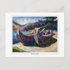 Tarjeta postal de arte de Emily Carr #2