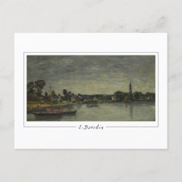 Tarjeta postal de arte de Eugène Boudin #244-2