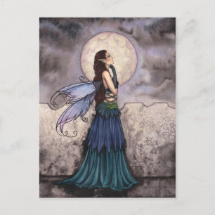 Tarjeta Postal de Arte de Hadas Maravillosas