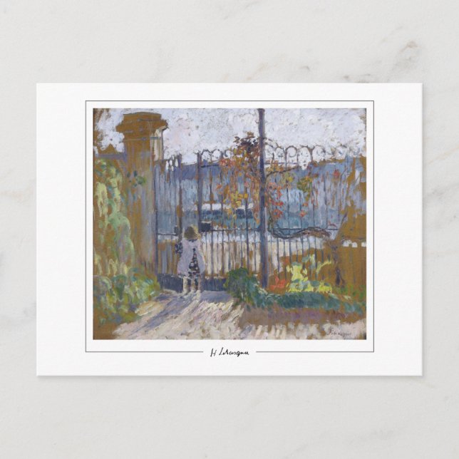 Tarjeta postal de arte de Henri Lebasque #1 (Anverso)