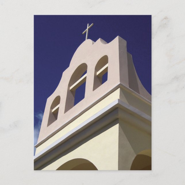 Tarjeta postal de arte de la Misión (Anverso)