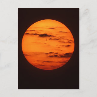Tarjeta postal de arte de la naturaleza del sol na