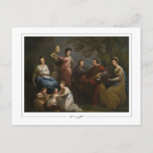 Tarjeta postal de arte fino de Angelica Kauffman #
