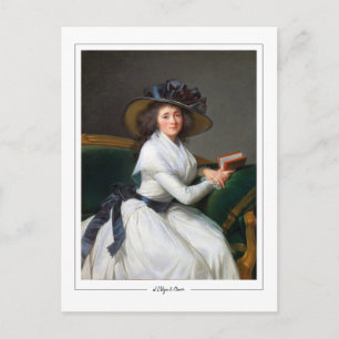 Tarjeta postal de arte fino Élisabeth Vigée Le Bru