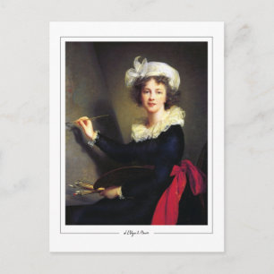 Tarjeta postal de arte fino Élisabeth Vigée Le Bru