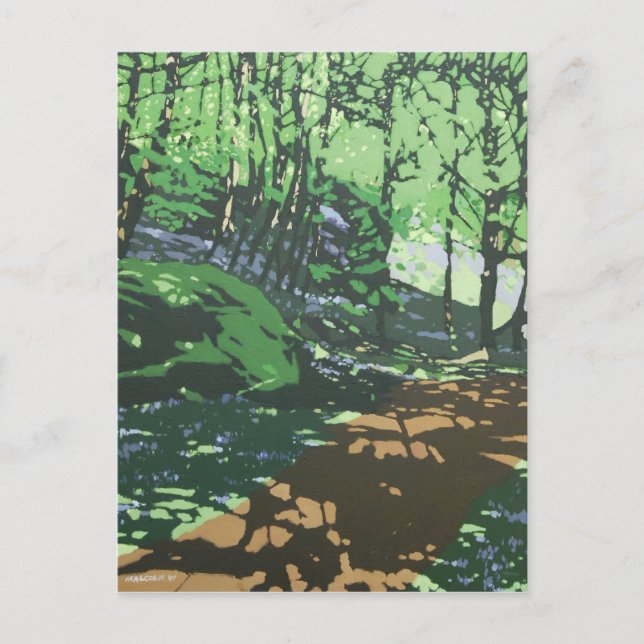 Tarjeta postal de arte fino ilustrado (Anverso)